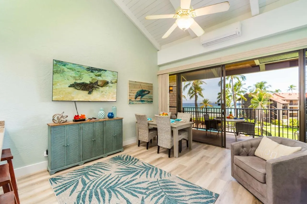 Papakea K406 Oceanview 2 Bedroom 2 Bath Condo Kahana Apartmán