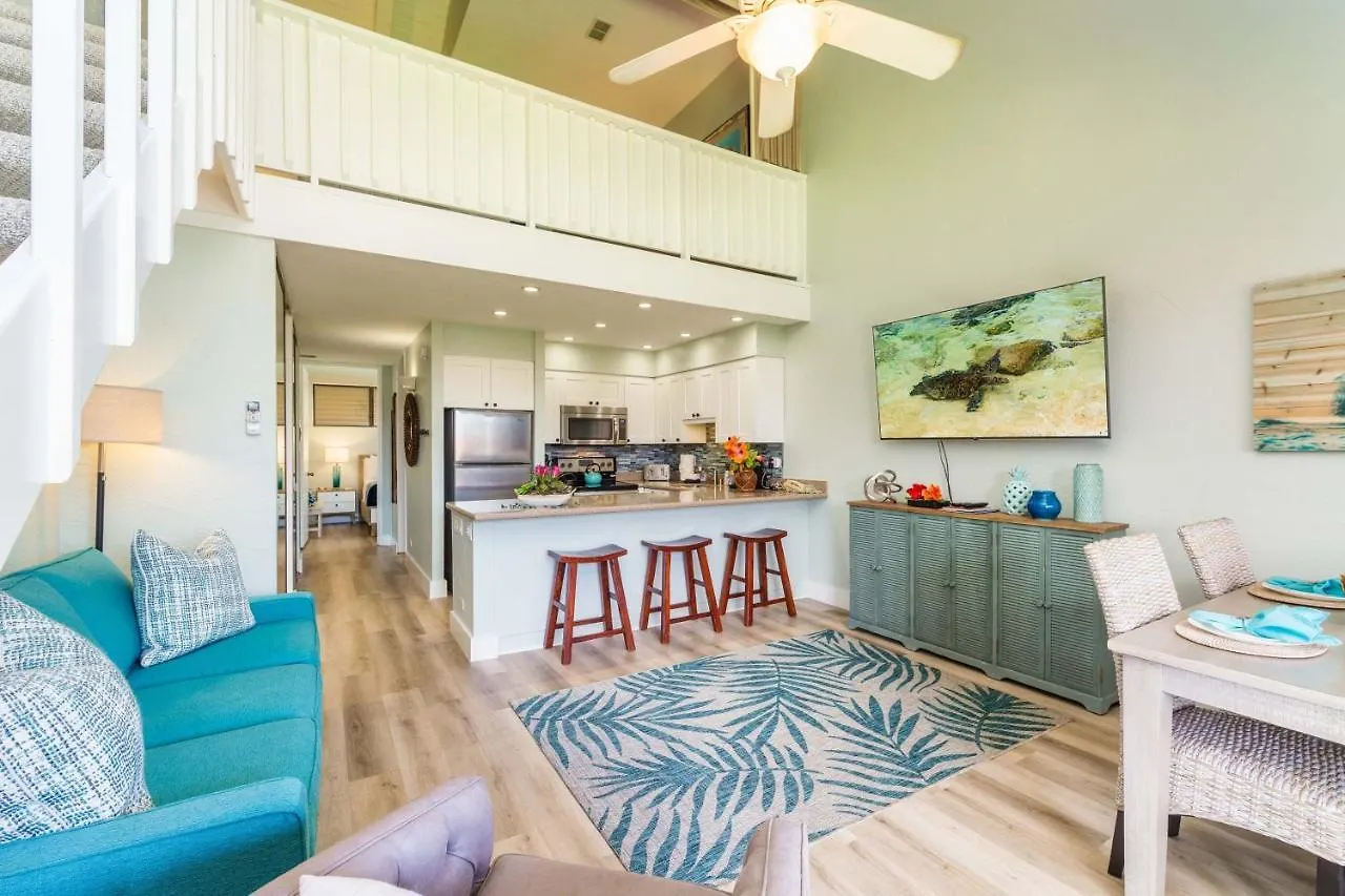 Apartmán Papakea K406 Oceanview 2 Bedroom 2 Bath Condo Kahana
